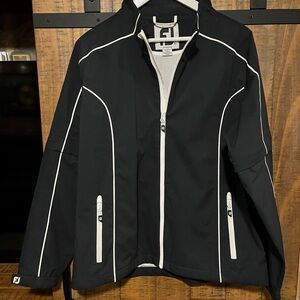 FootJoy Black and White Women's Golf Jacket